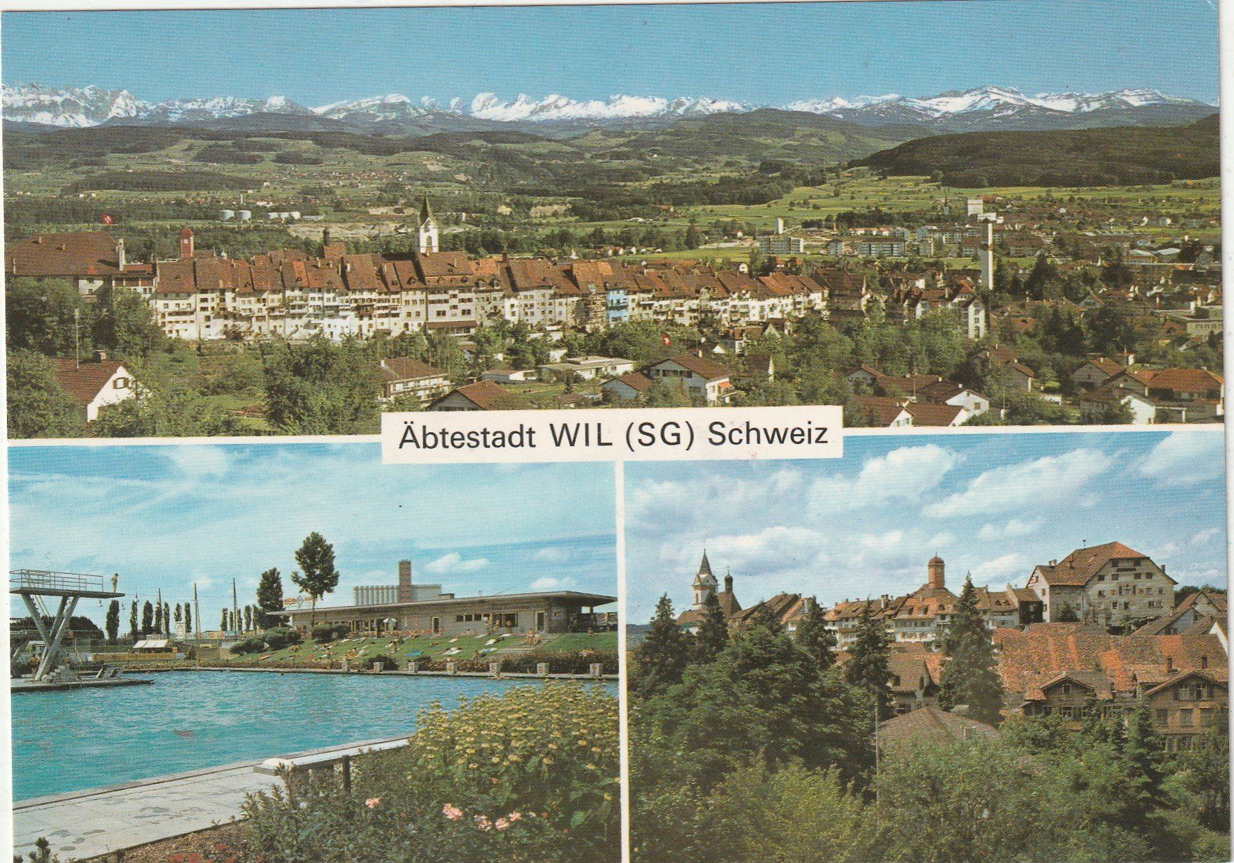 Cartes postales: Aebtestadt Wil SG – D'occasion à Lumbrein par made02