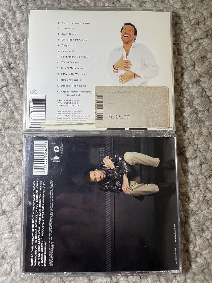 CD: 2x Lionel Richie – Usato da Reinach AG venduto da trigger7811 2