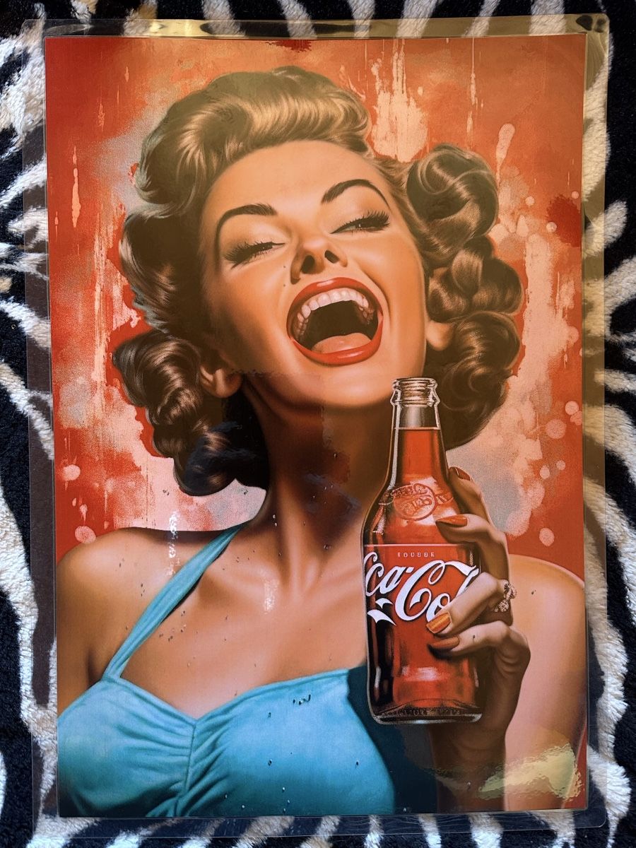 Foto & Immagini: Pin up coca Cola Werbung  – Nuovo (secondo la descrizione) da Reinach AG venduto da rares75