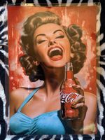 Pin up coca Cola Werbung 