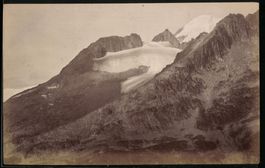 Fotografie Furkapass, Blick auf den Gale