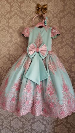 Traumhafte Prinzessin Blumenmädchen, Brautjungner Kleid