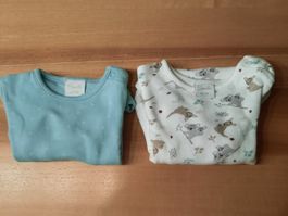 2er Set Bodies Grösse 62/68, Smile, neuwertig
