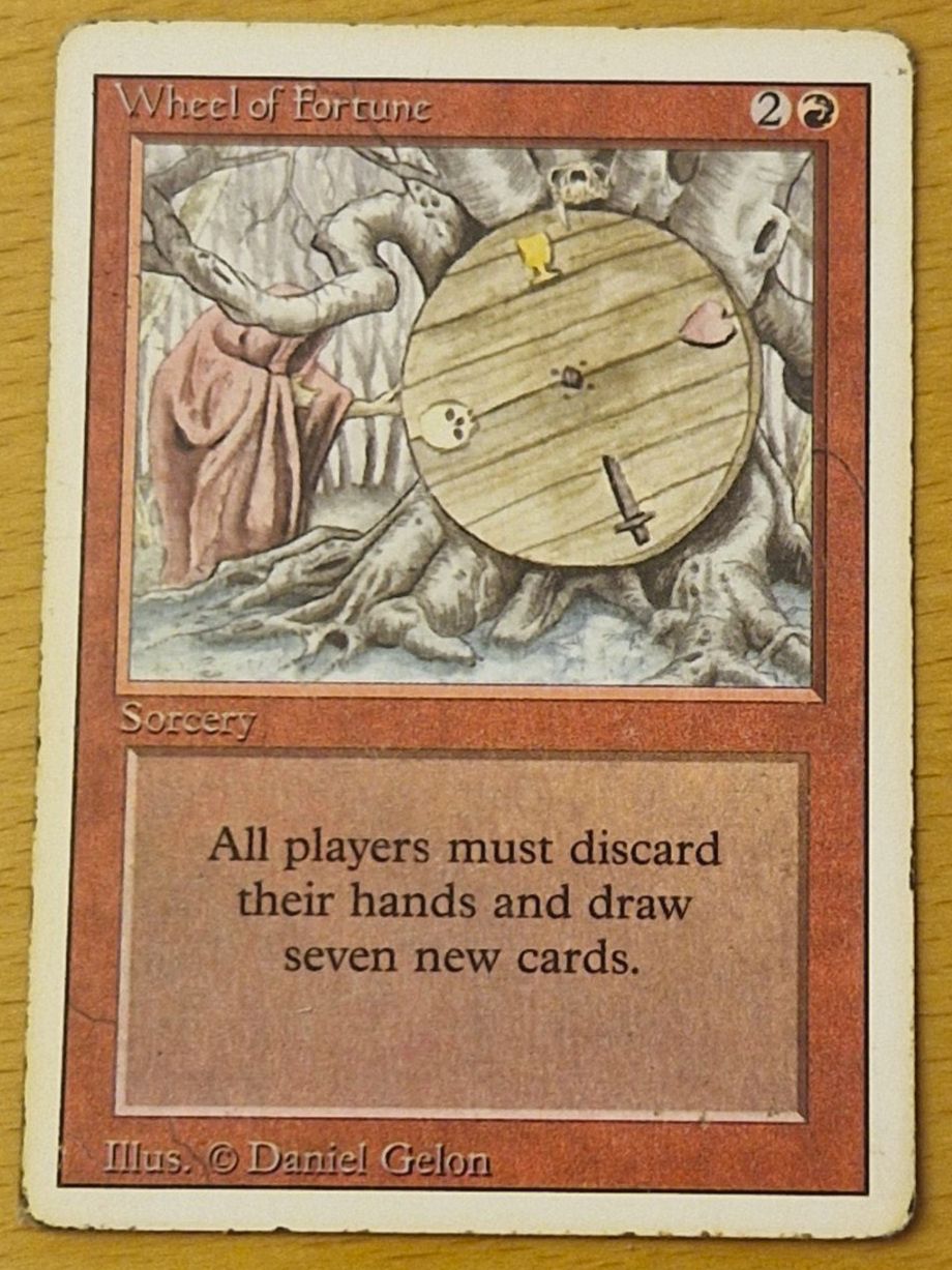Magic The Gathering Carte collezionabili: MTG - Wheel of Fortune – Usato da Thun venduto da Redjoker