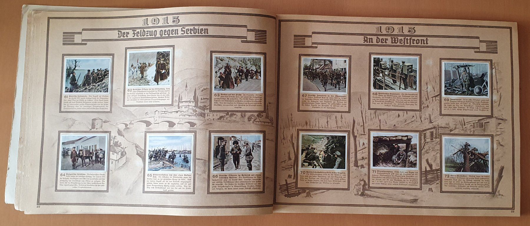 Album: ZIGARETTEN-BILDER-ALBUM, der Weltkrieg – Usato da Kreuzlingen venduto da Rschweiz1 3