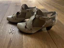 Dirndl Schuhe, Leder, Handmade in Portugal Gr. 38