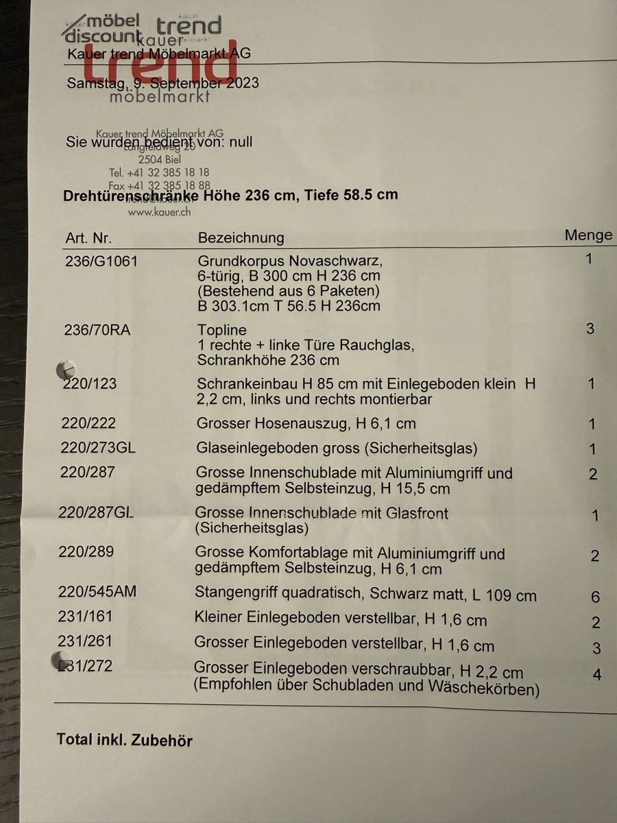 Armadi: Drehtürenschrank Jutzler – Usato da Biel/Bienne venduto da raj_ber 5