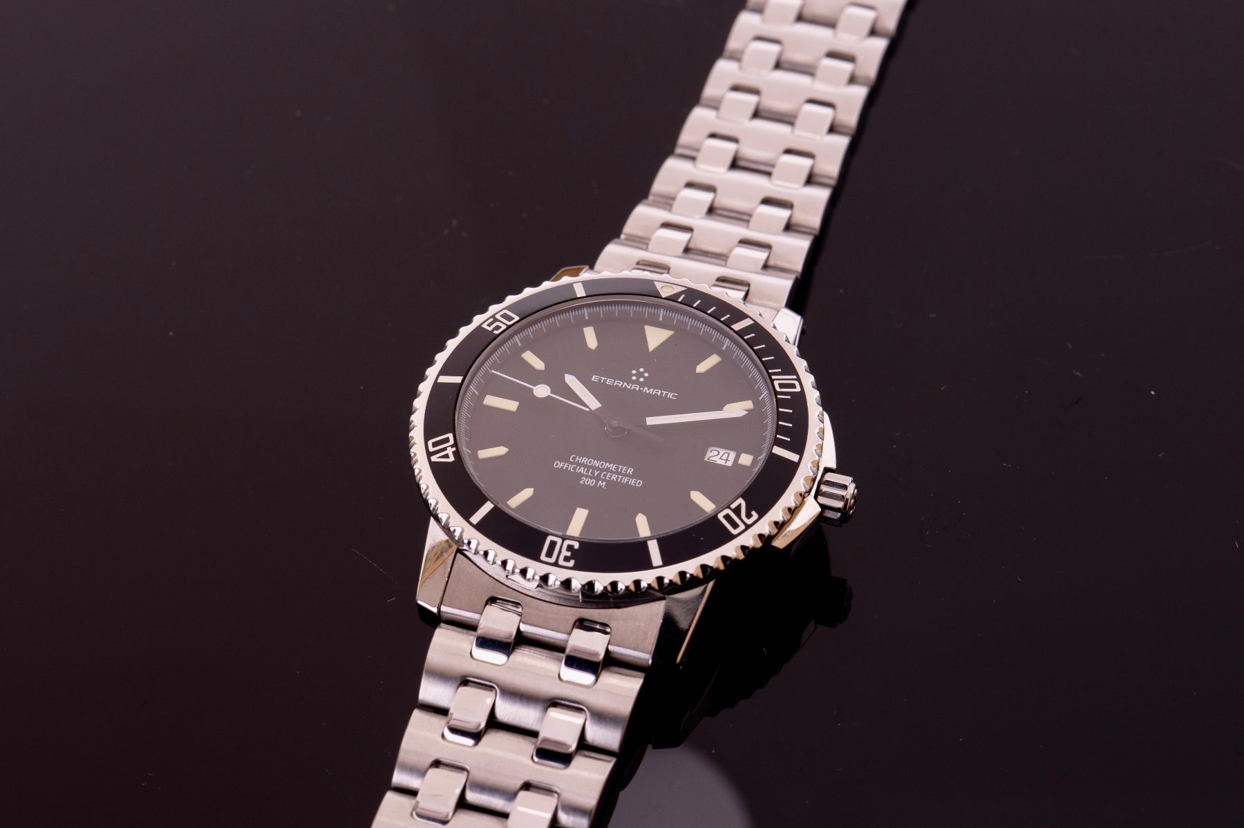 Eterna Uhren: Eterna-Matic Kontiki Diver Chronometer Ref. 1400.41 – Gebraucht aus Bülach von M.RothUhrenatelier 1