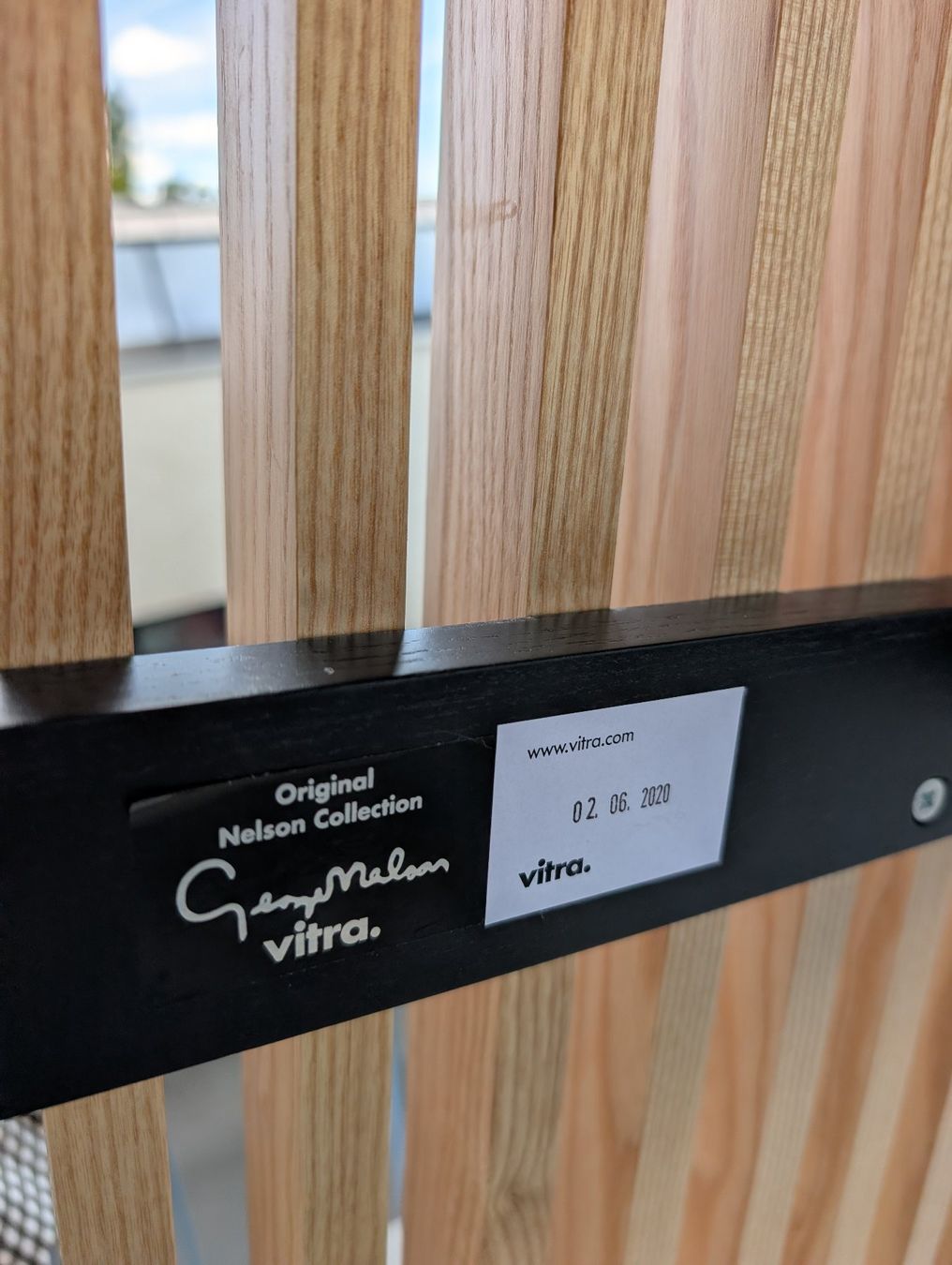 Bancs: Vitra Nelson Bench 122cm – D'occasion à Zürich par papillon8000 5