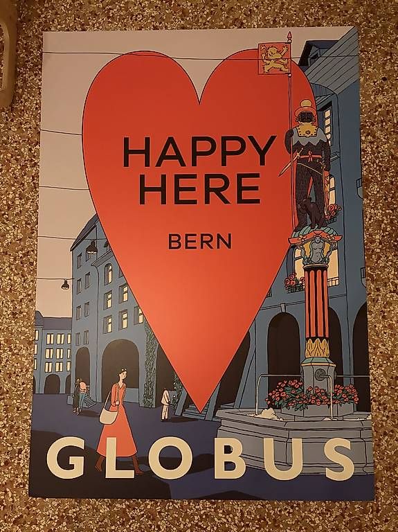 Poster & Bilder: Bild aus Globuskampagne – Gebraucht aus Bern von amyfly 1