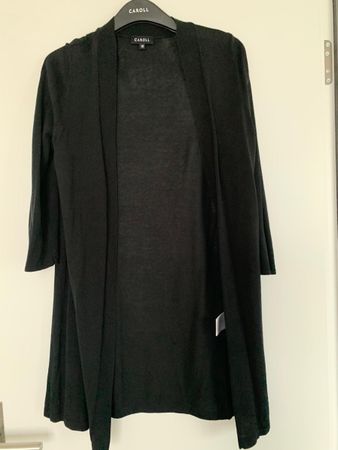 Cardigan Caroll noir, Taille 38, Parfait pour l'été !