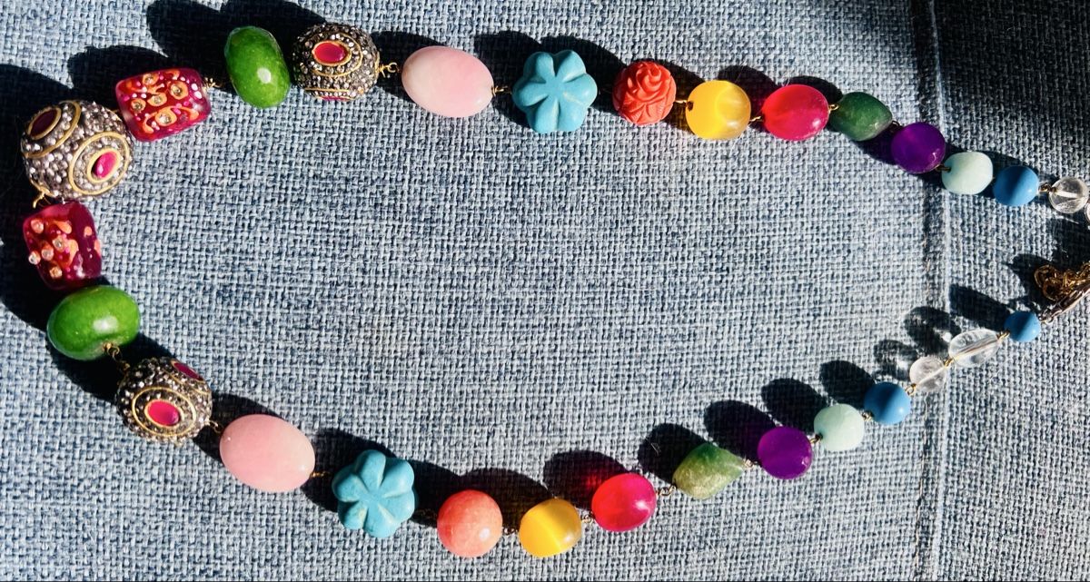 Colliers: Originelle Modeschmuck-Halskette  – D'occasion à Zürich par Anna_leo 1