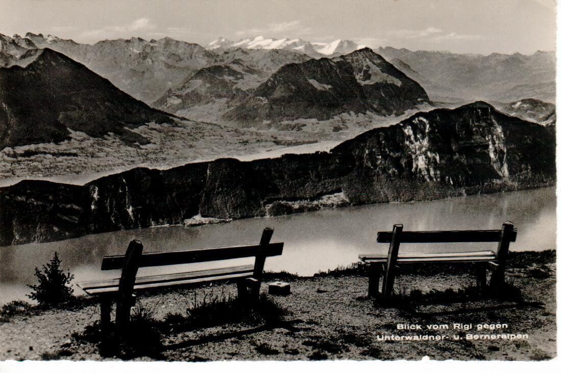 Cartoline postali: Blick vom Rigi – Usato da Wolhusen venduto da Curver9