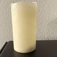 LED Kerze Elfenbein Echtwachs Optik - mit Timer