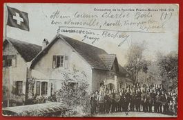 Besetzung der französisch-schweizerischen Grenze 1914-1915