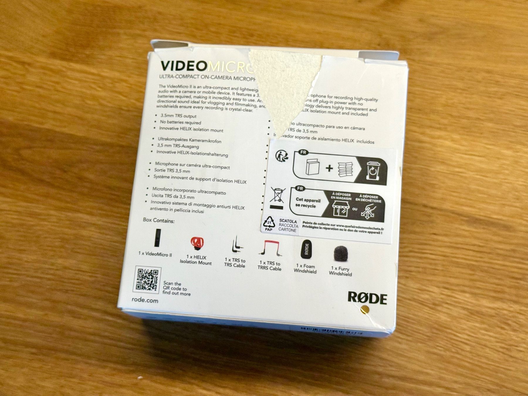 Røde Microphones: RØDE VideoMicro II – D'occasion à Balgach par Drmael 2
