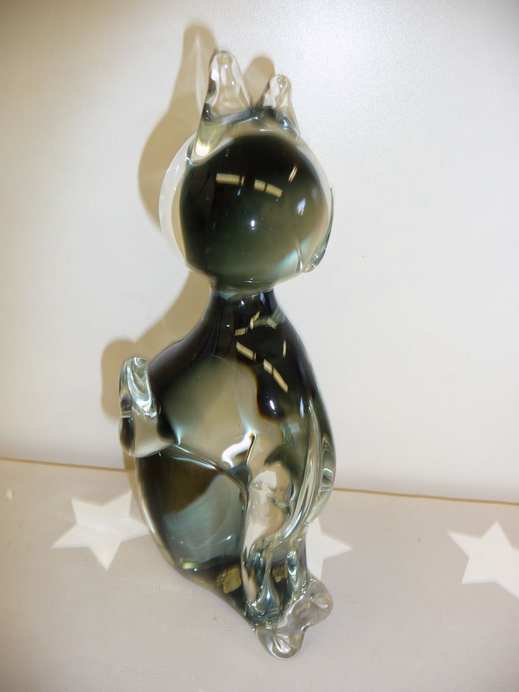 Murano Figuren: Katze / Büsi Murano Glas – Gebraucht aus Rafz von Powacaddy 1