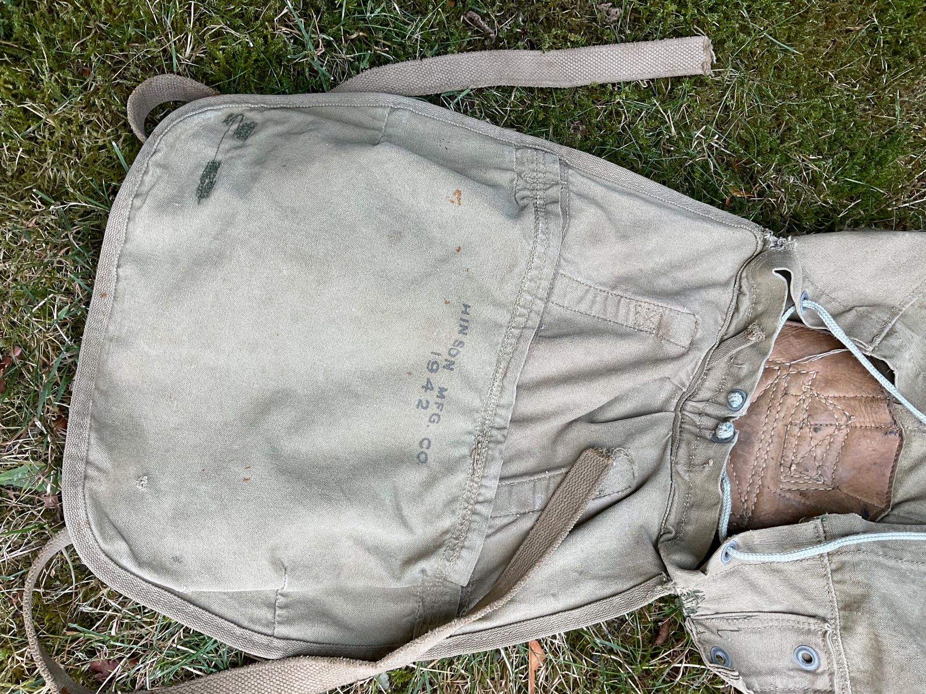 Sacs à dos: Gebirgsjäger Rucksack US - Army 1942. – D'occasion à Bülach par tom_7lgl 1