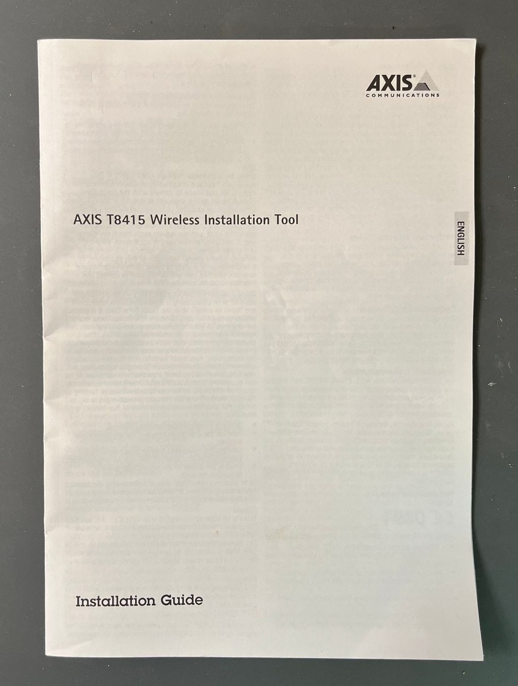 Fotocamera: AXIS T8415 Wireless Installation Tool – Nuovo (secondo la descrizione) da Roggwil BE venduto da lordlochaber 5