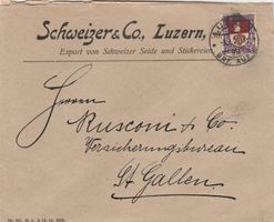 Luzern-Schweizer Seide & Stickereien1920