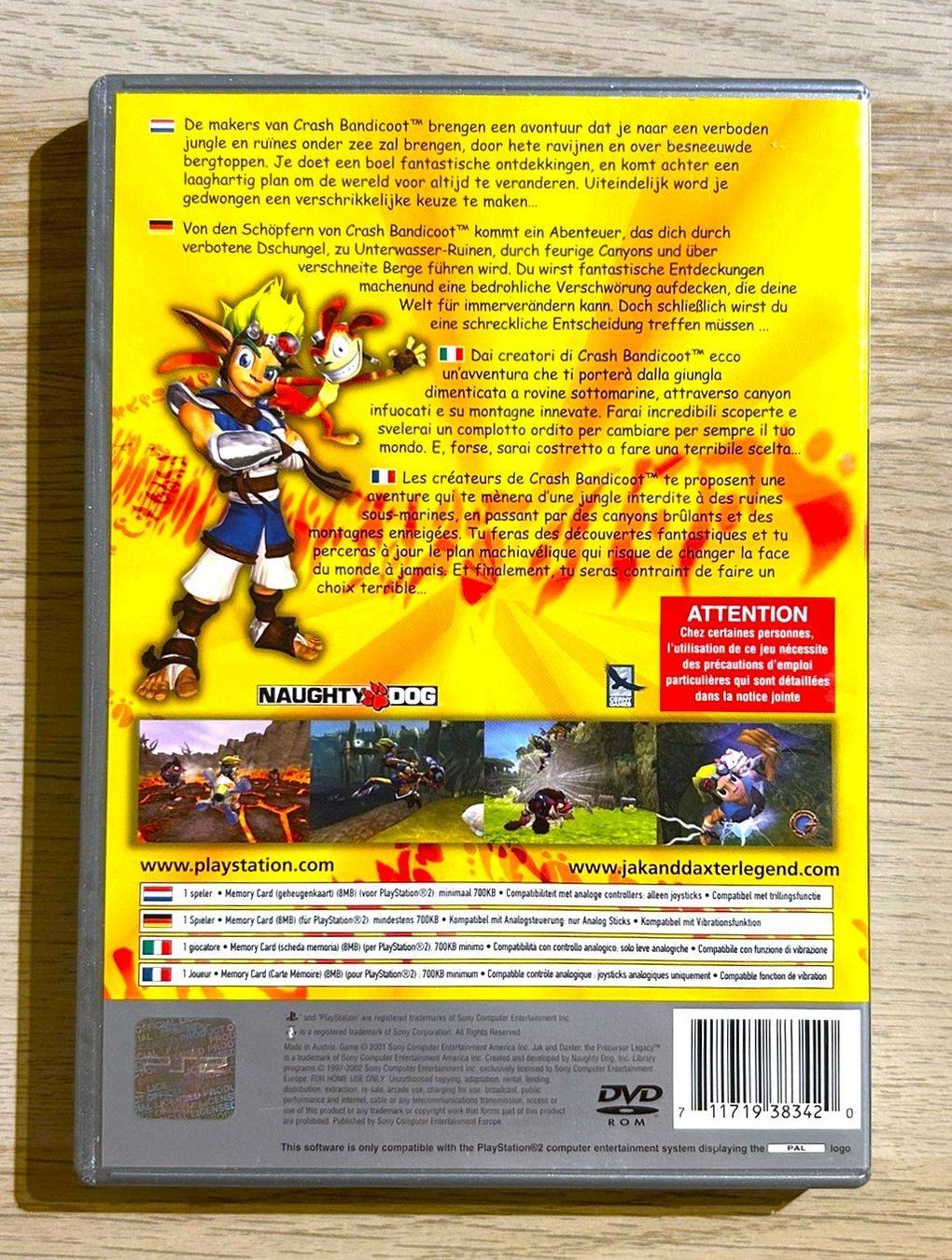 Sony Giochi: Jak and Daxter: The Precursor Legacy PS2 – Usato da St. Gallen venduto da Alpine.Arcade 1