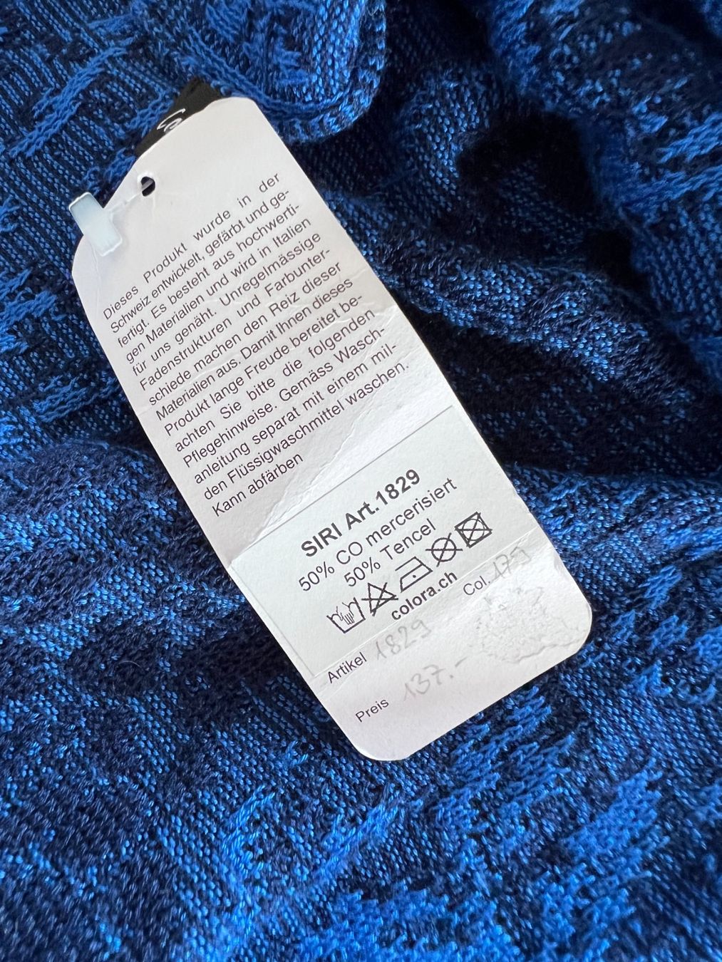 Colora Foulards, Tücher & Schals: Colora Schal, Blau, NEU – Neu und originalverpackt aus Worb von farben20zauber 2