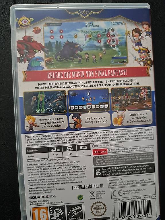 Nintendo Spiele: Final Fantasy Theatrhythm: Final Bar Line switch – Gebraucht aus Beringen von dom_fq7q 1