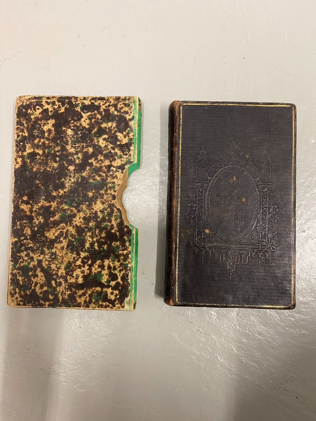 Bücher: Antikes Gesangbuch, Sammlung geistlicher Lieder, 1844 – Gebraucht aus Unterterzen von bac_287t
