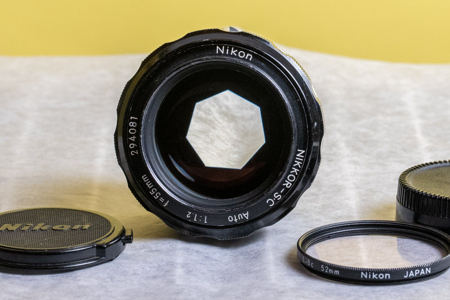 Nikon Obiettivi: Nikon Nikkor-SC 55mm 1:1.2 – Usato da Bubikon venduto da Manarola 1