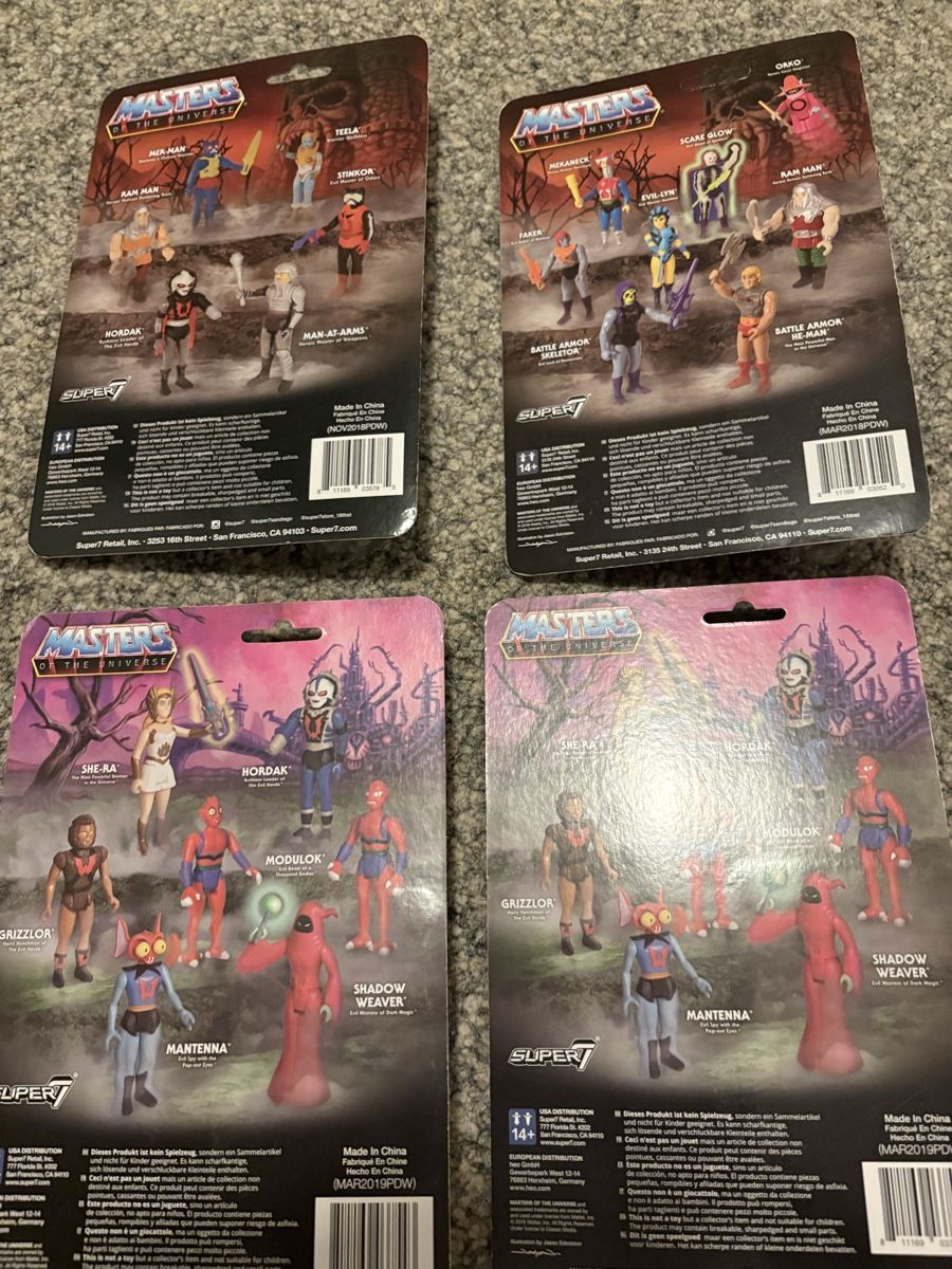 Masters of the Universe Statuette: REACTION figuren MASTERS ovp – Nuovo e nell'imballaggio originale da Herzogenbuchsee venduto da warrior77 2