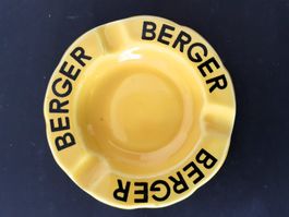 Pastis, sirop, Berger, cendrier Moulin des loups, 10 cm.