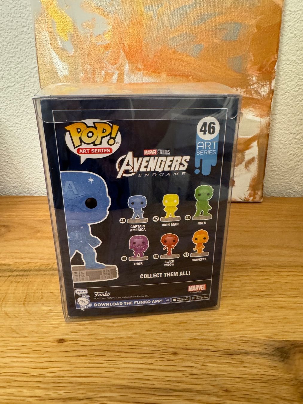 Funko Statuette: Funko Pop - Captain America #46 - Infinity Saga – Nuovo e nell'imballaggio originale da Oensingen venduto da CSCollectors 1
