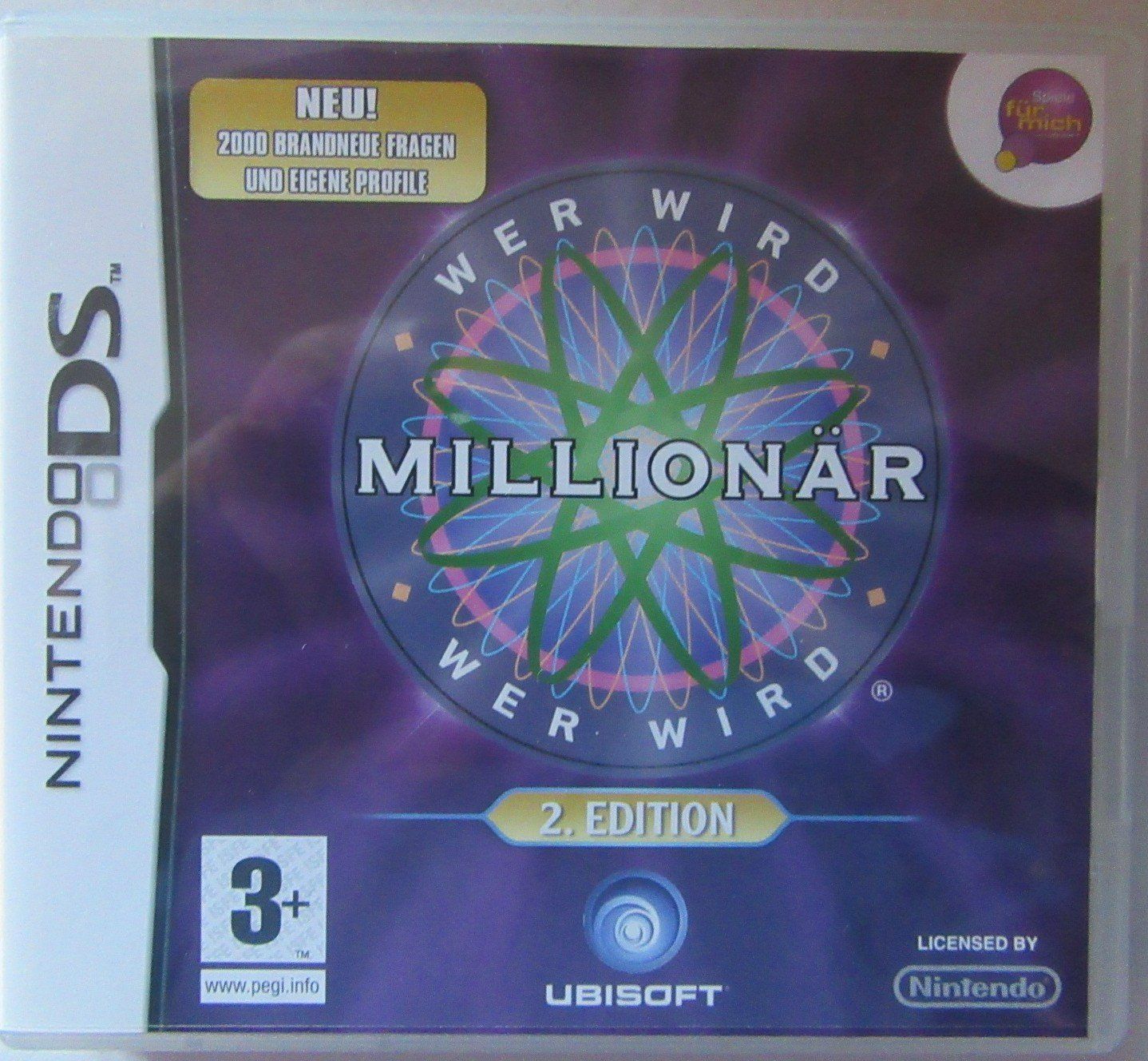 Spiele: Wer wird Millionär 2. Edition Nintendo DS Spiel – Gebraucht aus Rüdtligen von Carfield04