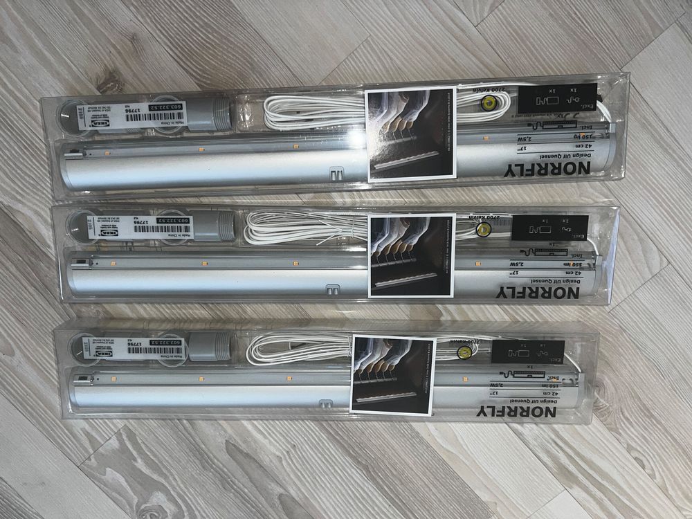 IKEA Norrfly Lichtleiste LED Aluminiumfarben 42 Cm | Kaufen auf Ricardo