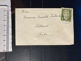 Schweiz 1944 Neujahrsgruss Briefli 5 Rp PJ WETZIKON (ZÜRICH)