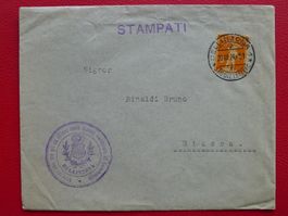 1924: Nr.152 mit Vollstempel: Brief von BELLINZONA, günstig!