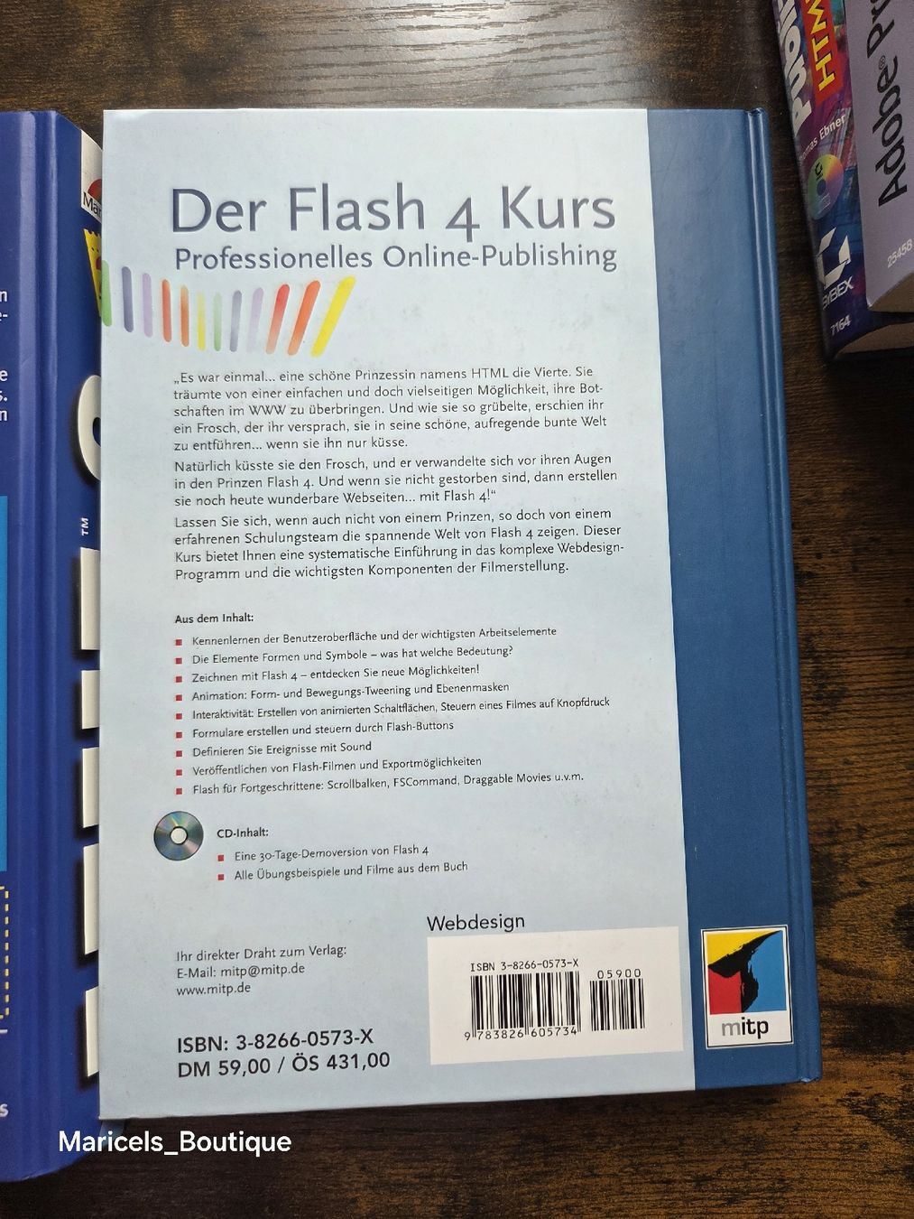 Bücher: JAVA 2 Programming Book, Der Flash 4 Kurs Book Bundle – Gebraucht aus Winterthur von Maricels_Boutique 2