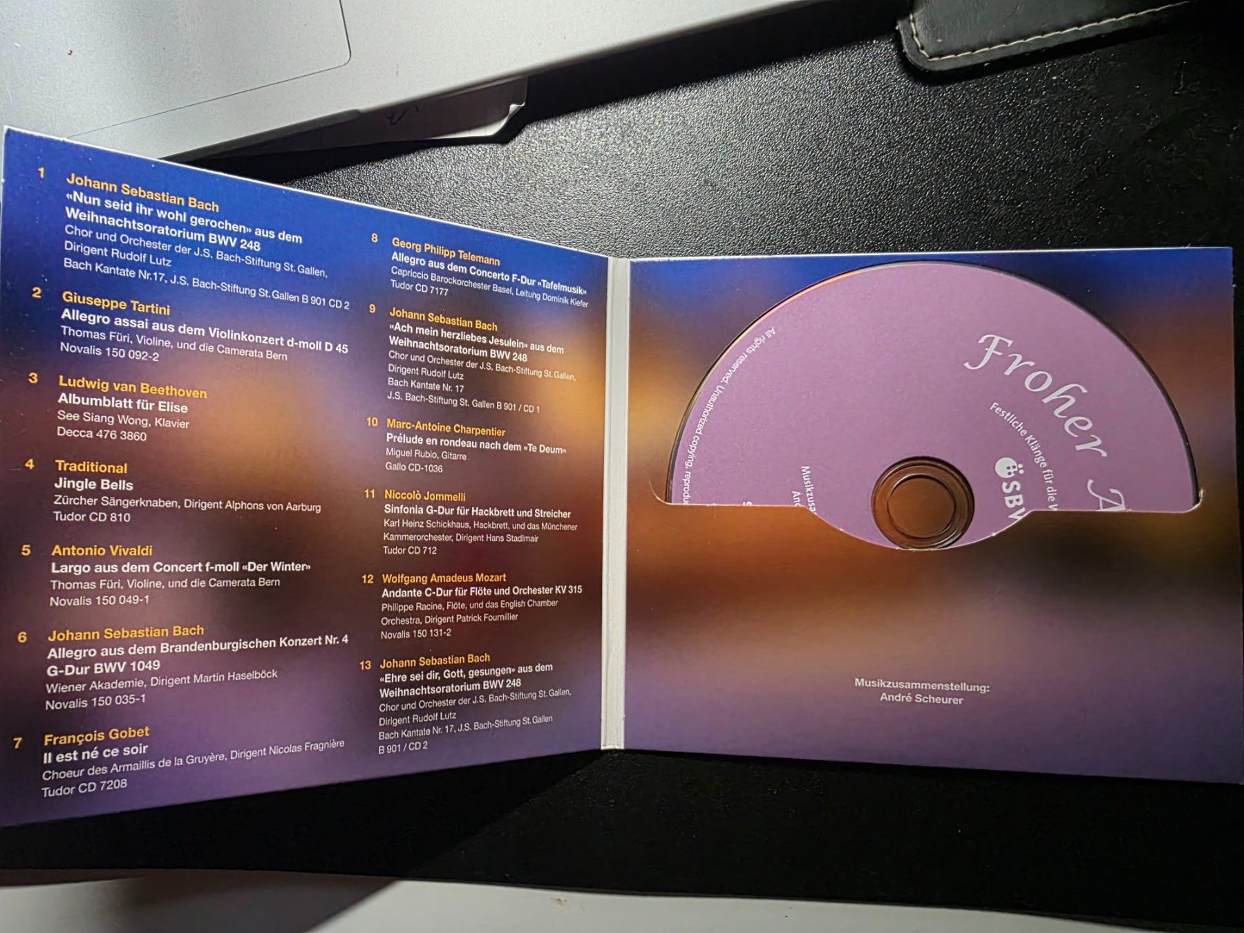 CD: CD - Adventslieder - Festliche Klänge - SBV – Usato da Walterswil BE venduto da Lonitti 1