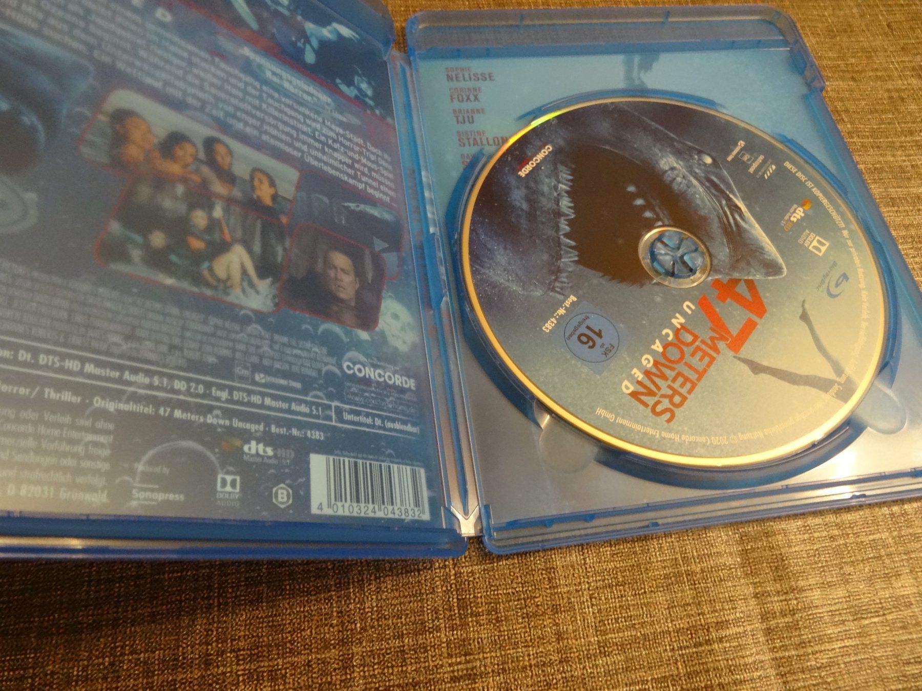 Tous les DVDs: Blu-ray 47 Meters Down Uncaged – D'occasion à Olten par Disc-Verkauf 1