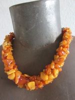 Natur Bernsteinkette baltic amber Kette Handarbeit Bernstein