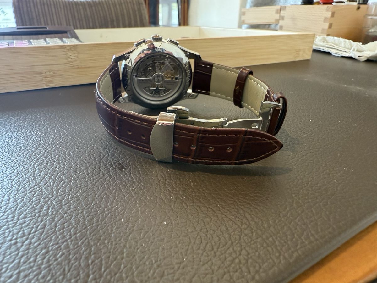 Zenith Uhren: Zenith El Primero Chronograph Uhr mit Box – Neu (gemäss Beschreibung) aus Roggwil BE von luc_89hq 6