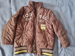 Warme Buben Jacke, Grösse 110, Herbst/Winter, mit Kapuze 