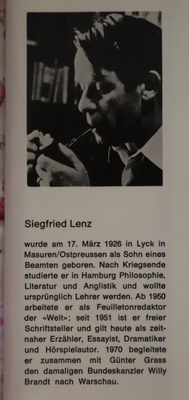 Libri: Das Vorbild von Siegfried Lenz – Usato da Glattfelden venduto da Vrenely 4