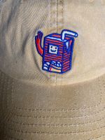 Casquette Jaune Thé Froid Pêche Migros x Fichtre 80 ans