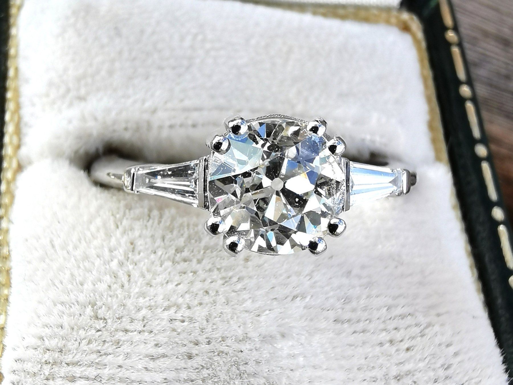 Anelli: Diamant Solitär 1.3ct  Ring Platin 950 Verlobungsring – Usato da Schwyz venduto da chopaya