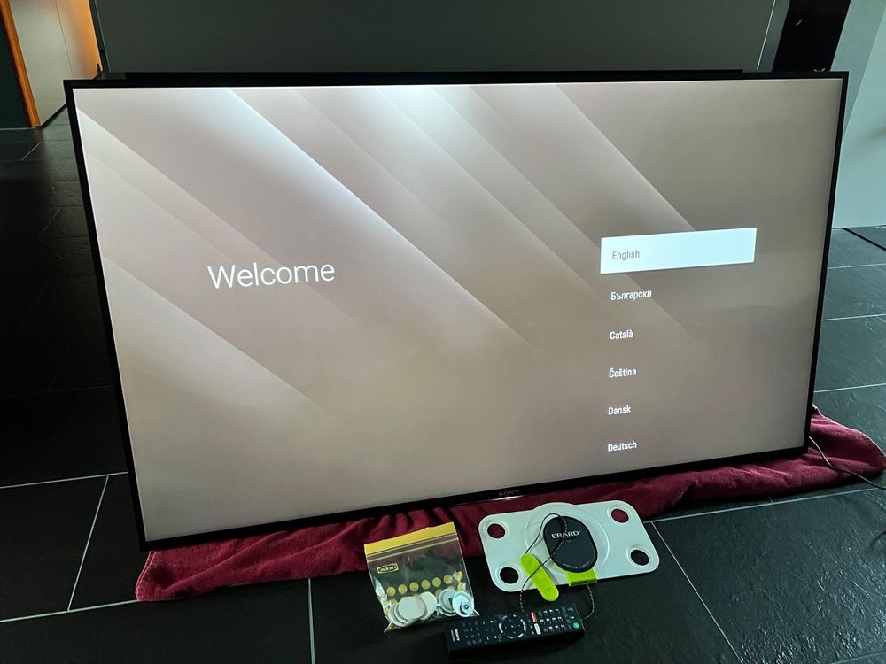 Sony TV KD55XD8505 (ohne standfuss, mit Wandhalterung) Kaufen auf Ricardo