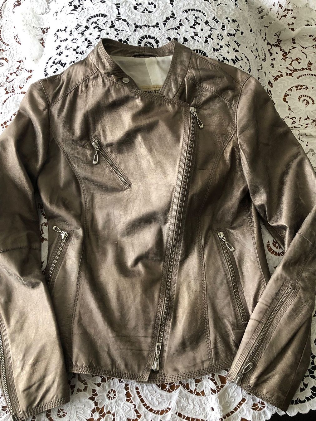 Giacche: Goldene Lederjacke – Usato da Niederhasli venduto da bluedog21