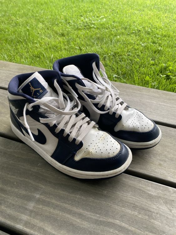 Jordan Chaussures hommes: Nike Jordan 1 Mid Gr. 41 Turnschuhe Sneaker Schuhe – D'occasion à Zürich par IreneLM