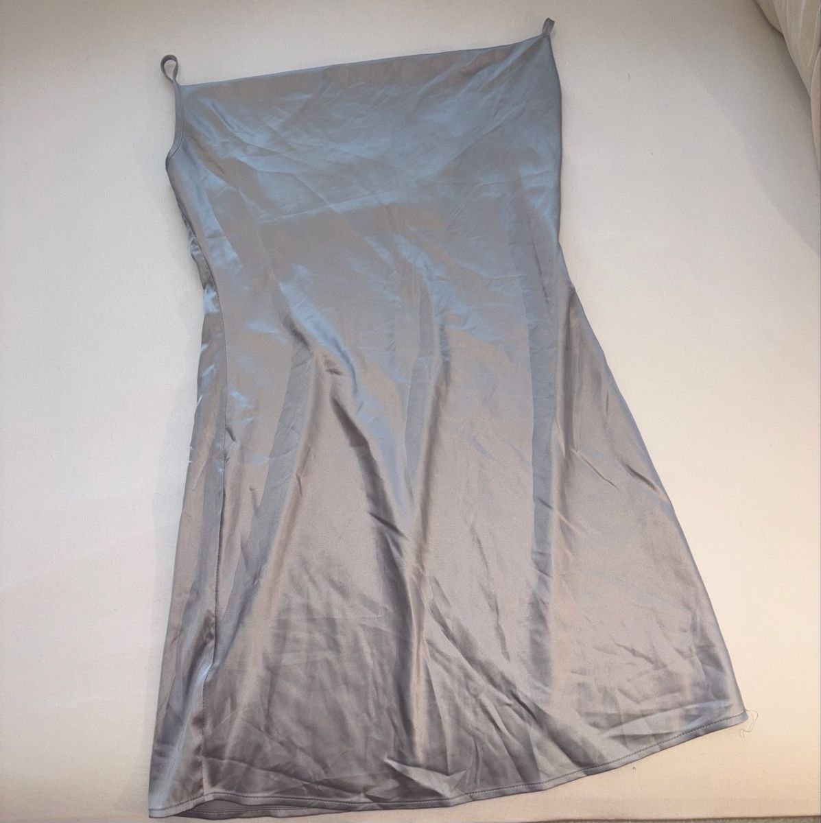 Stradivarius Vestiti: Robe courte bleu clair argentée  – Nuovo (secondo la descrizione) da Pully venduto da ari_78pk 2
