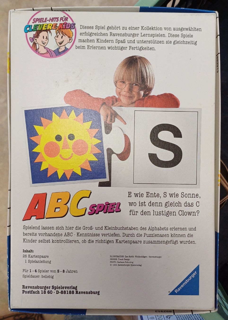Ravensburger Giochi: Ravensburger ABC Spiel – Usato da Merenschwand venduto da Brockinell 3
